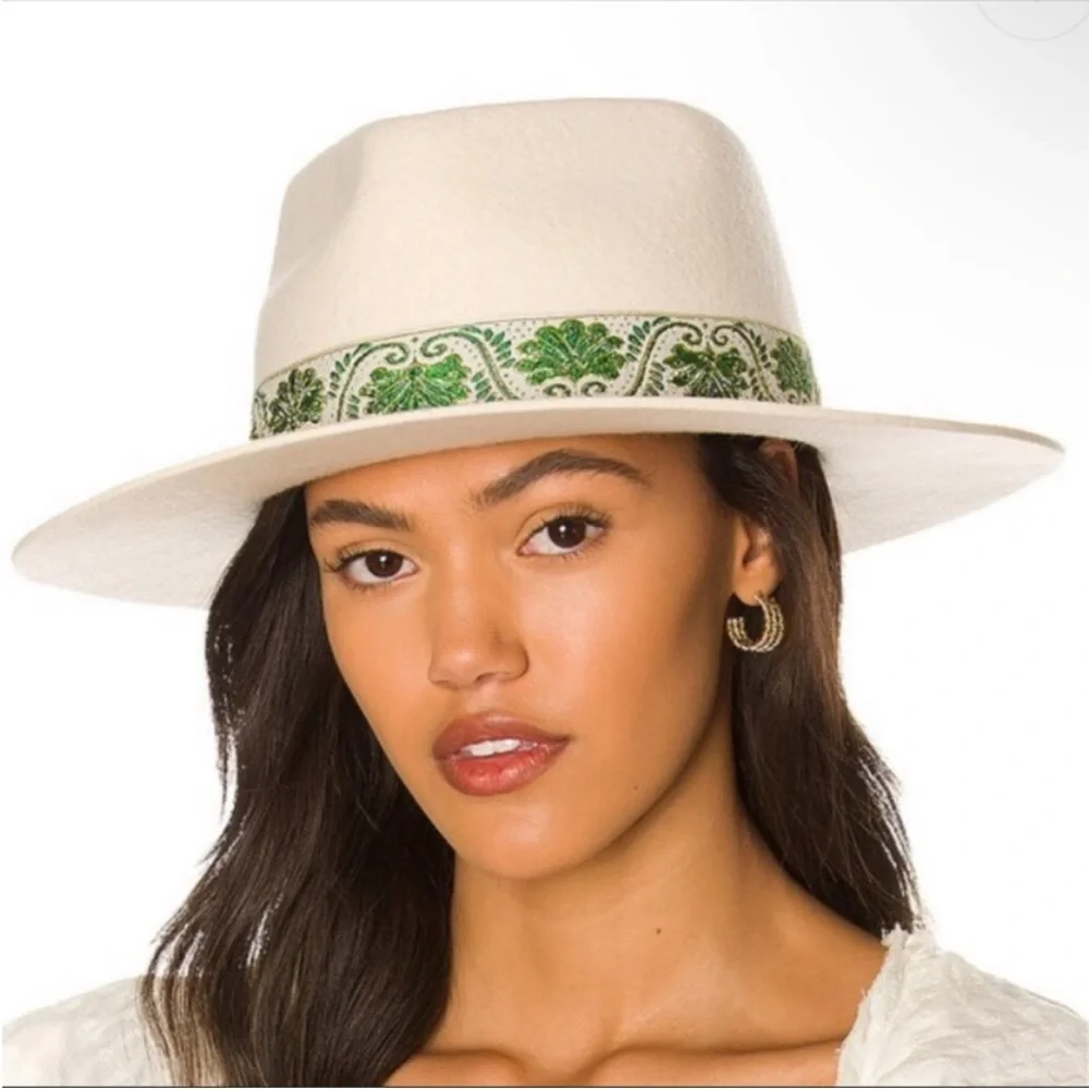 Lack Of Color Ivy Beverly Fedora Hat In White. NWT! Sz S (55cm) & M (57cm) - Picture 2 of 16